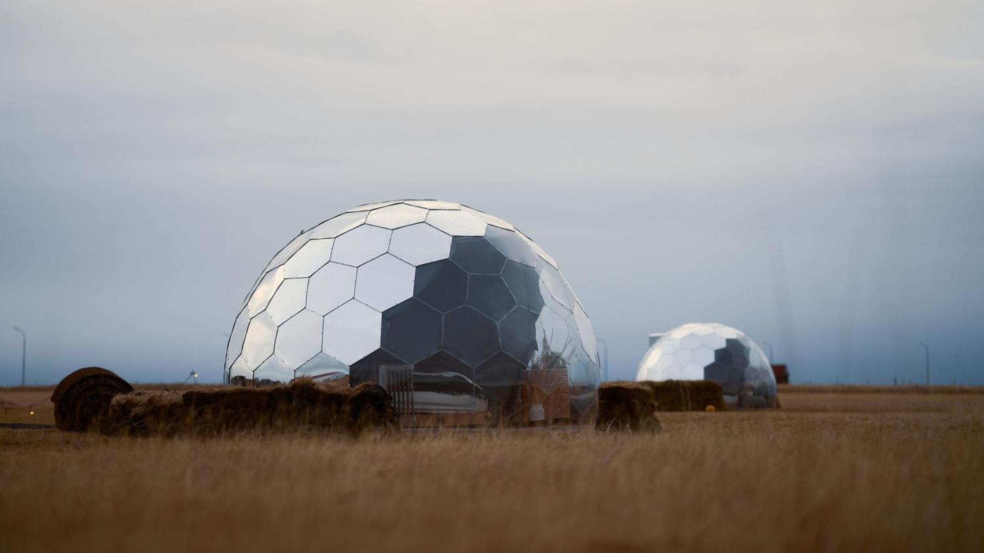Helja Stay Glamping Domes Hella Exteriér fotografie