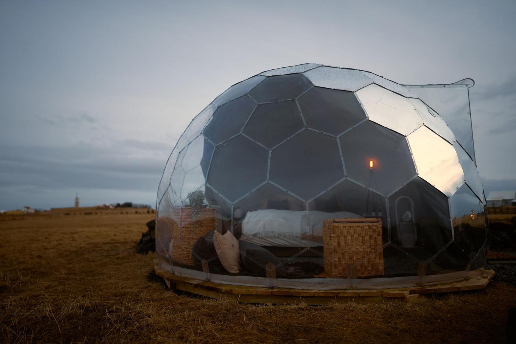 Helja Stay Glamping Domes Hella Exteriér fotografie